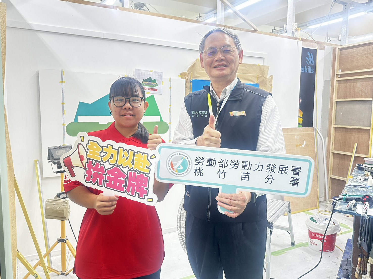 桃竹苗分署16歲選手出戰亞洲技能競賽 力拼漆作金牌續留台灣 S 93667345 0