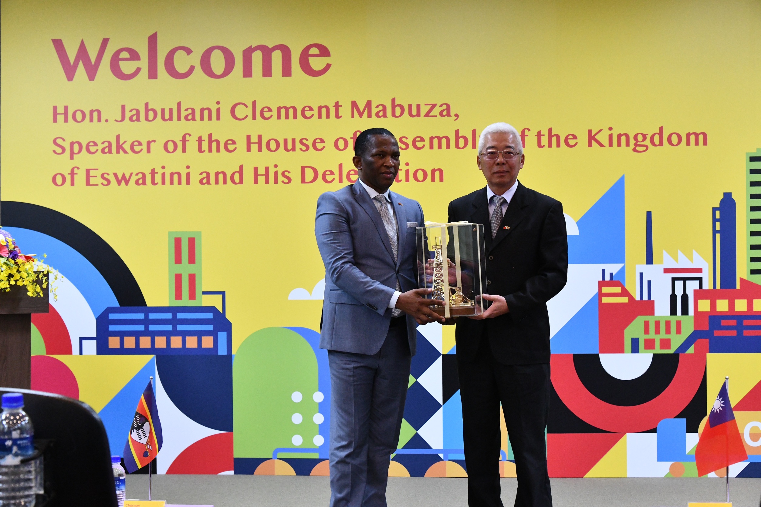 史瓦帝尼眾議院參訪桃園煉油廠 盼強化雙方能源、經濟合作 S 29130832