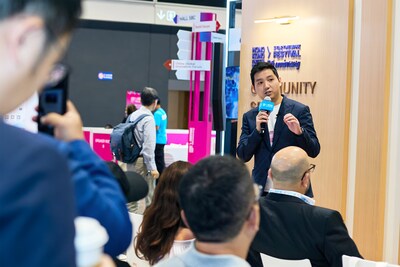 Neurowatt 創辦人兼執行長 呂承哲於 2025 年香港金融科技週上，分享其以人工智慧驅動量化交易的前瞻願景