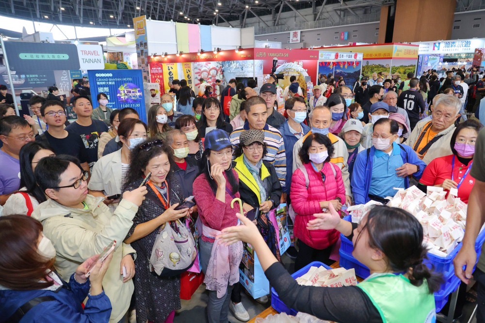 IMG_1712 - 報新聞 Mega News 年度旅遊盛會搶好康。(圖/臺南市政府)
