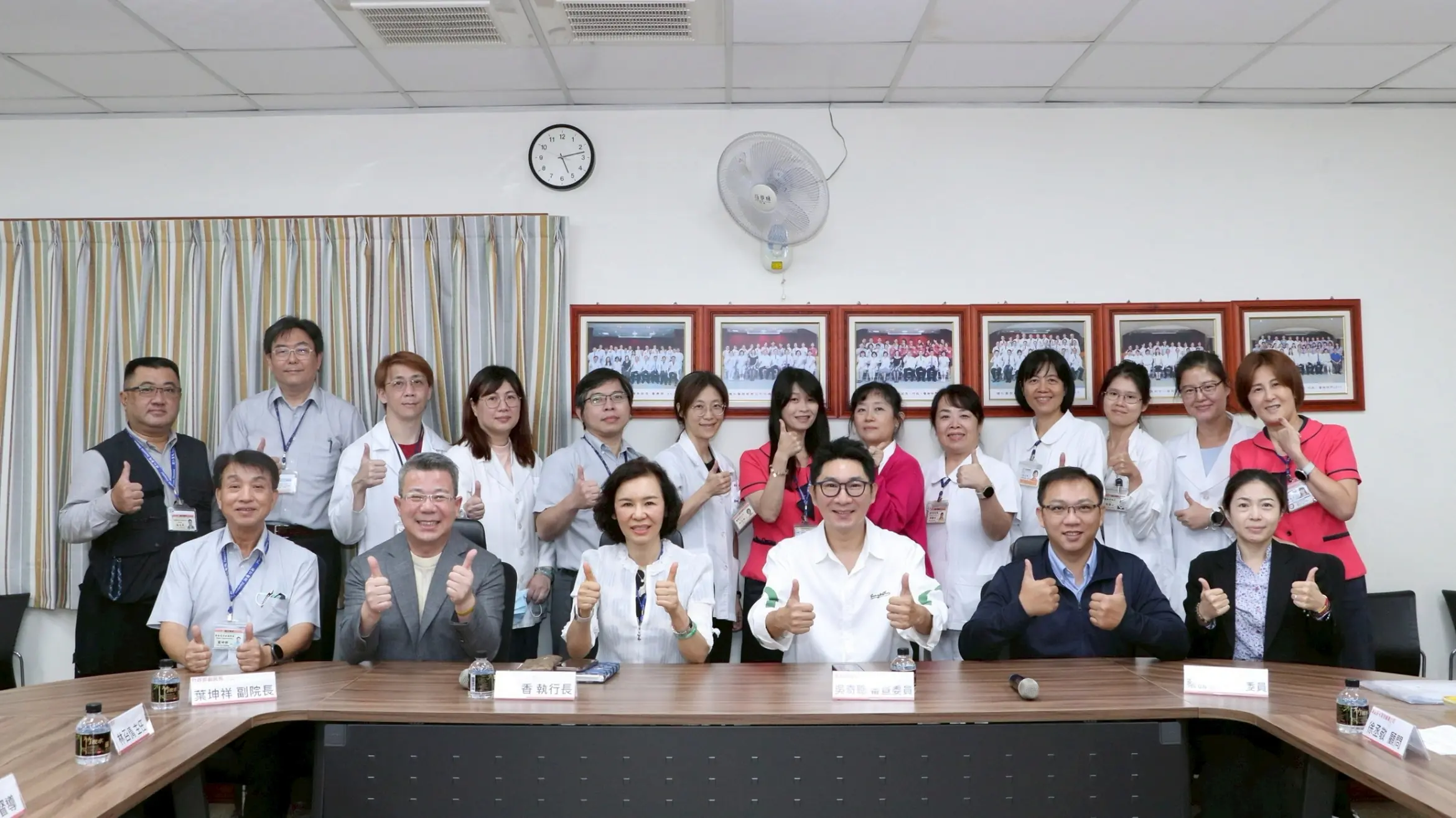 高雄健仁醫院榮獲 ISQM 國際服務品質認證-金獎-委員審查合照