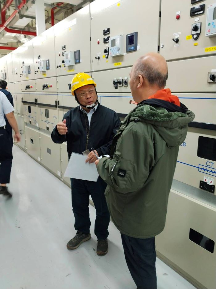 《圖說》台電公司基隆區處春節穩供計畫建構四大檢測防線，從供電源頭到用戶端備援設備層層把關。〈基隆區處提供〉