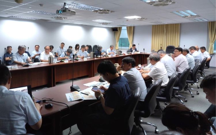 《圖說》三鶯線完成履勘前置會議,左二捷運局長李政安。〈捷運局提供〉