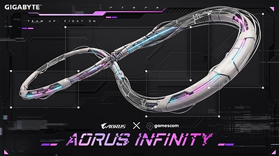 技嘉前進 Gamescom 2026 打造 「AORUS INFINITY」主題電競樂園